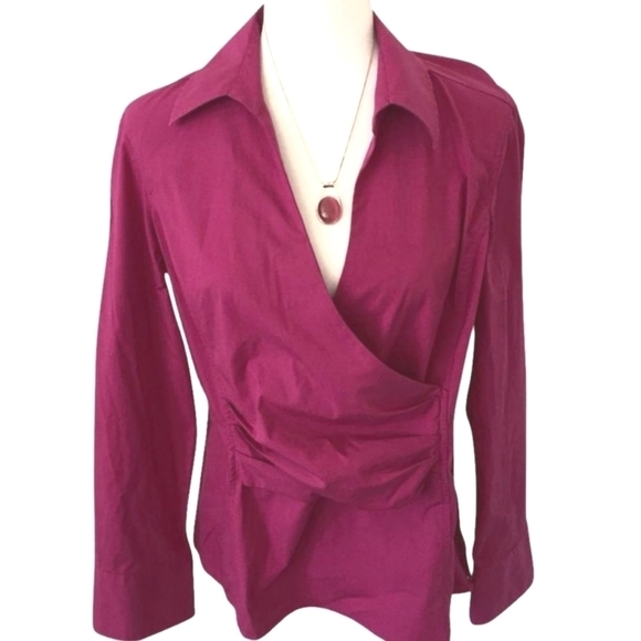 NWT NY&CO Wrap Top size XS - Picture 2 of 7